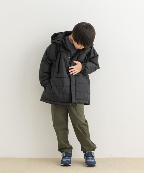 URBAN RESEARCH DOORS（アーバンリサーチドアーズ）の「『洗濯可/撥水』THERMOARENA中綿コート(KIDS)（その他アウター・キッズ・アイボリー/ブラック・105/120/135）」の13枚目の写真