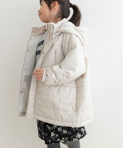 URBAN RESEARCH DOORS（アーバンリサーチドアーズ）の「『洗濯可/撥水』THERMOARENA中綿コート(KIDS)（その他アウター・キッズ・アイボリー/ブラック・105/120/135）」の20枚目の写真