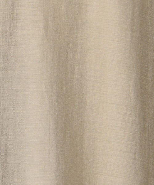 MICO COULIER（ミコクリエ）の「《新色追加》シアーサテンドルマンスリーブシャツ（シャツ/ブラウス・レディース・チャコールグレー/ベージュ/マスタード/ピンク/ブラウン・38）」の22枚目の写真