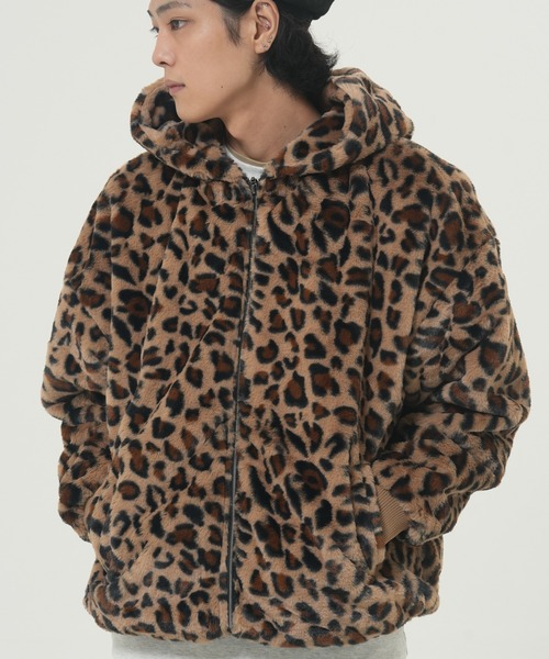 CORISCO（コリスコ）の「ファーブルゾン(M1)（ブルゾン・メンズ・ベージュ/その他1/その他2/その他3/ホワイト/ブラック/グレー/ブルー/シルバー・MEDIUM/LARGE/X-LARGE）」の8枚目の写真