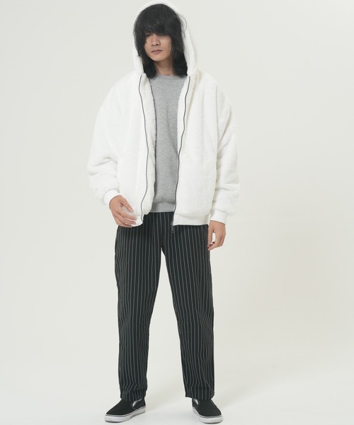 CORISCO（コリスコ）の「ファーブルゾン(M1)（ブルゾン・メンズ・ベージュ/その他1/その他2/その他3/ホワイト/ブラック/グレー/ブルー/シルバー・MEDIUM/LARGE/X-LARGE）」の13枚目の写真