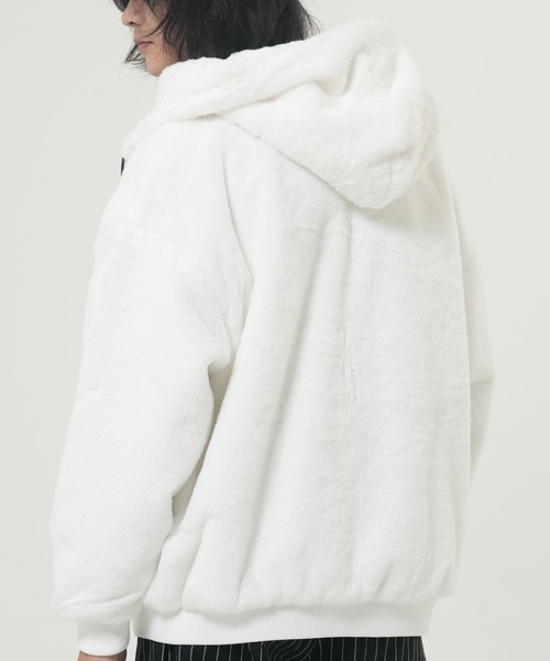 CORISCO（コリスコ）の「ファーブルゾン(M1)（ブルゾン・メンズ・ベージュ/その他1/その他2/その他3/ホワイト/ブラック/グレー/ブルー/シルバー・MEDIUM/LARGE/X-LARGE）」の12枚目の写真