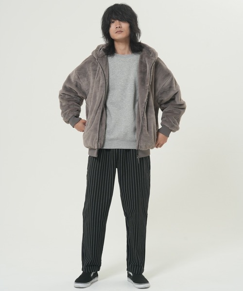 CORISCO（コリスコ）の「ファーブルゾン(M1)（ブルゾン・メンズ・ベージュ/その他1/その他2/その他3/ホワイト/ブラック/グレー/ブルー/シルバー・MEDIUM/LARGE/X-LARGE）」の22枚目の写真