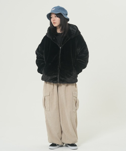 CORISCO（コリスコ）の「ファーブルゾン(M1)（ブルゾン・メンズ・ベージュ/その他1/その他2/その他3/ホワイト/ブラック/グレー/ブルー/シルバー・MEDIUM/LARGE/X-LARGE）」の17枚目の写真