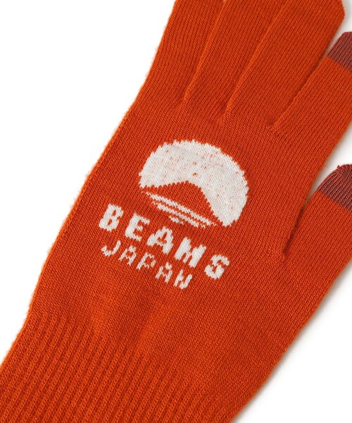 BEAMS JAPAN（ビームス　ジャパン）の「【別注】tet. / ビームス ジャパン ロゴ グローブ Vol.2 Women（手袋・レディース・ネイビー/オレンジ/ブラウン/ブラック/ブルー系その他3/グレー/ダークブラウン/インディゴブルー・ONE SIZE）」の22枚目の写真