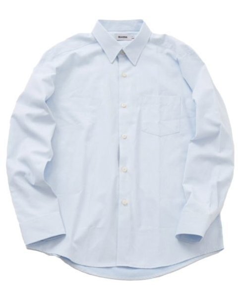 GLAZOS(グラソス)の「【大人向けサイズあり】カルゼ・ドレスシャツ(シャツ/ブラウス・キッズ・ホワイト/サックスブルー・XS/L/M/S)」の5枚目の写真
