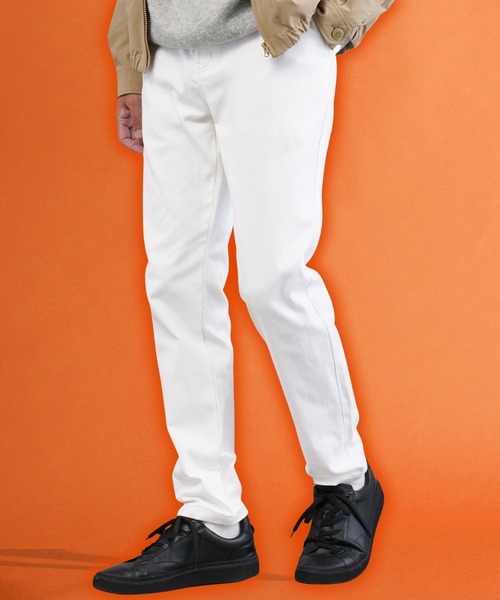 jiggys shop(ジギーズショップ)の「極ラクストレッチ裏起毛スリムテーパードイージーパンツ(その他パンツ・メンズ・ネイビー/ブラック/ホワイト/チャコールグレー/グレー系その他・X-LARGE/LARGE/MEDIUM/SMALL)」の2枚目の写真