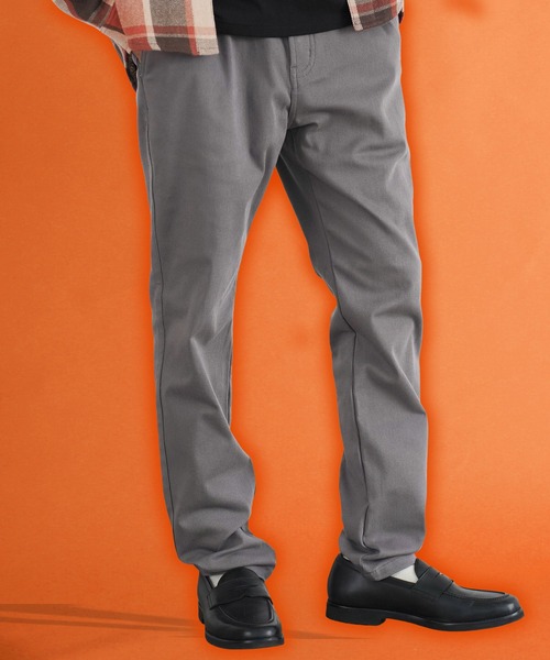 jiggys shop(ジギーズショップ)の「極ラクストレッチ裏起毛スリムテーパードイージーパンツ(その他パンツ・メンズ・ネイビー/ブラック/ホワイト/チャコールグレー/グレー系その他・X-LARGE/LARGE/MEDIUM/SMALL)」の4枚目の写真