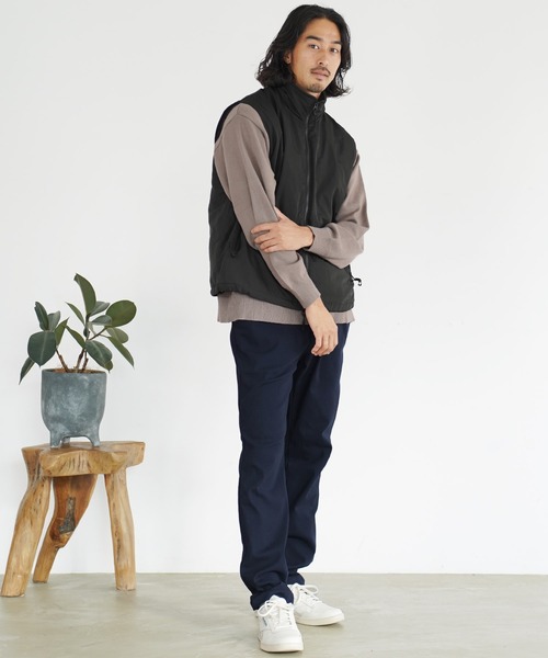 jiggys shop(ジギーズショップ)の「極ラクストレッチ裏起毛スリムテーパードイージーパンツ(その他パンツ・メンズ・ネイビー/ブラック/ホワイト/チャコールグレー/グレー系その他・X-LARGE/LARGE/MEDIUM/SMALL)」の22枚目の写真