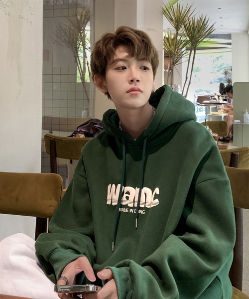 MGV（エムジーヴィー）の「フロントロゴパーカー（パーカー・メンズ・グリーン/グレー/ブラウン・X-LARGE/MEDIUM/LARGE）」の12枚目の写真