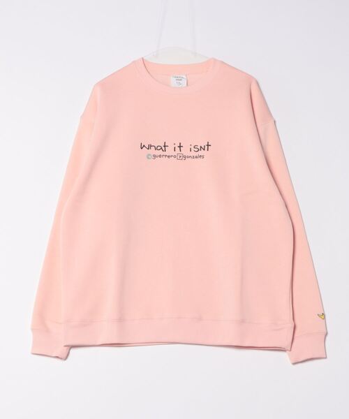 (What it isNt)ART BY MARKGONZALES(ワットイットイズント)の「【(What it isNt)ART BY MARKGONZALES / (ワットイットイズント) アートバイマークゴンザレス リラックスフィット バックプリント 裏起毛 クルーネックトレーナー ユニセックス(スウェット・メンズ・ホワイト系その他2/ホワイト系その他/ゴールド系その他/ブルー系その他/ピンク系その他2/グリーン系その他2・X-LARGE/LARGE/MEDIUM)」の8枚目の写真