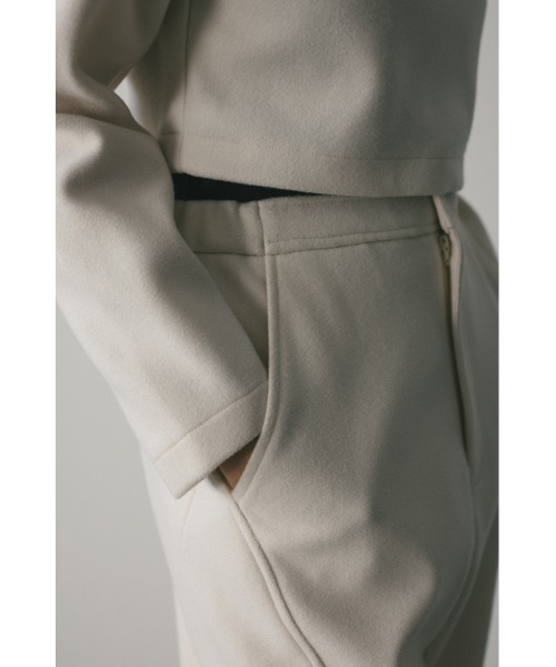 STYLEMIXER（スタイルミキサー）の「ストレッチメルトンフォルムパンツ（その他パンツ・レディース・アイボリー/ブラック/ネイビー・SMALL/MEDIUM）」の9枚目の写真