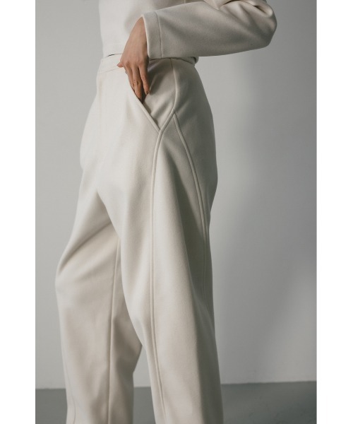STYLEMIXER（スタイルミキサー）の「ストレッチメルトンフォルムパンツ（その他パンツ・レディース・アイボリー/ブラック/ネイビー・SMALL/MEDIUM）」の11枚目の写真