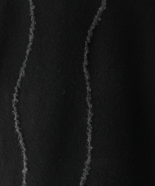 RAGEBLUE（レイジブルー）の「【REmastered】デザイン刺繍クルーネックニット（ニット/セーター・メンズ・ブラック/ベージュ・LARGE/MEDIUM）」の19枚目の写真