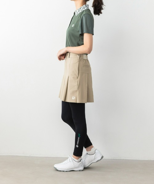 MalbonゴルフファッションスタイルAラインスカート