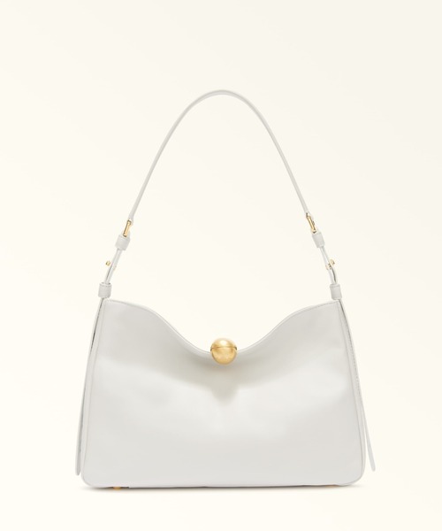 FURLA(フルラ)の「フルラ スフェラ ソフト (Furla Sfera Soft) ショルダー M(ショルダーバッグ・レディース・ブラック/ホワイト/ブラウン/テラコッタ・ONE SIZE)」の1枚目の写真