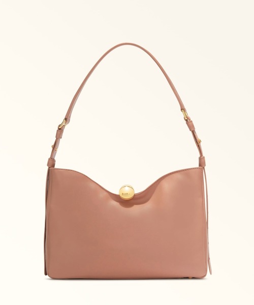 FURLA(フルラ)の「フルラ スフェラ ソフト (Furla Sfera Soft) ショルダー M(ショルダーバッグ・レディース・ブラック/ホワイト/ブラウン/テラコッタ・ONE SIZE)」の4枚目の写真