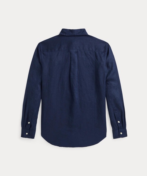 POLO RALPH LAUREN CHILDRENSWEAR(ポロ ラルフ ローレン チルドレンズウェア)の「リネン シャツ(シャツ/ブラウス・キッズ・ネイビー系1・L/M/S/XL)」の6枚目の写真