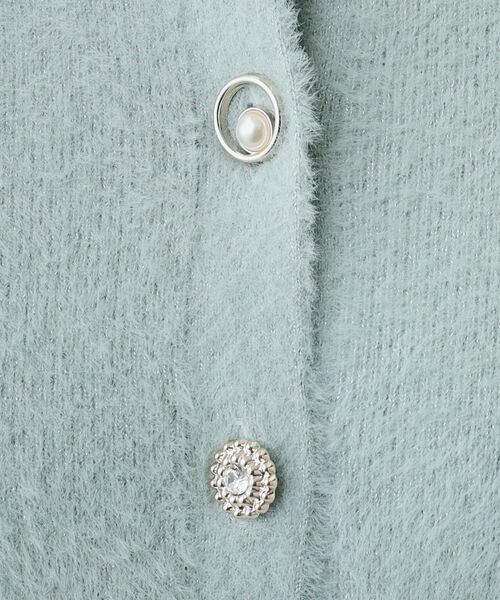 DRESKIP(ドレスキップ)の「◆華やかさと心地よさを両立 ふわふわマルチボタンカーディガン(カーディガン/ボレロ・レディース・オフホワイト/ナチュラル/ライトグリーン・03/02/01)」の20枚目の写真