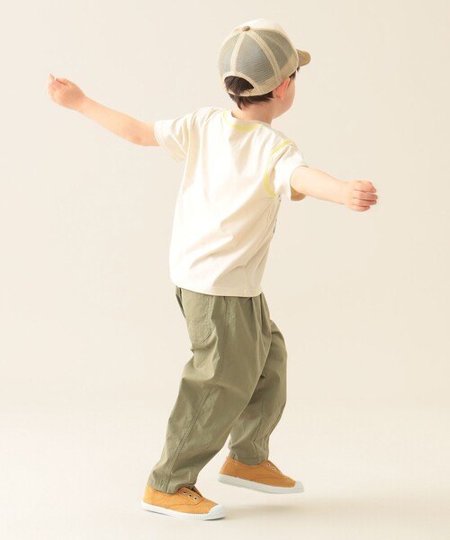 BEAMS mini(ビームスミニ)の「ワーキングカー Tシャツ(90~150cm)(Tシャツ/カットソー・キッズ・ホワイト系その他6/チャコールグレー/ブルー・90/100/110/120/130)」の4枚目の写真