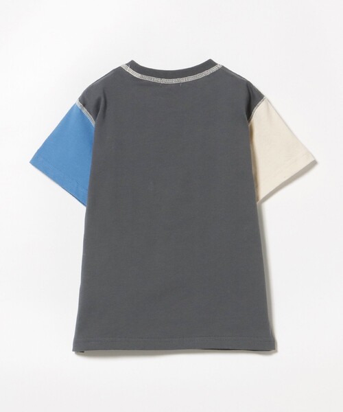 BEAMS mini(ビームスミニ)の「ワーキングカー Tシャツ(90~150cm)(Tシャツ/カットソー・キッズ・ホワイト系その他6/チャコールグレー/ブルー・90/100/110/120/130)」の13枚目の写真