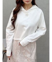 MERCURYDUO（マーキュリーデュオ）の「裏毛ワンポインロゴパーカ（パーカー）」