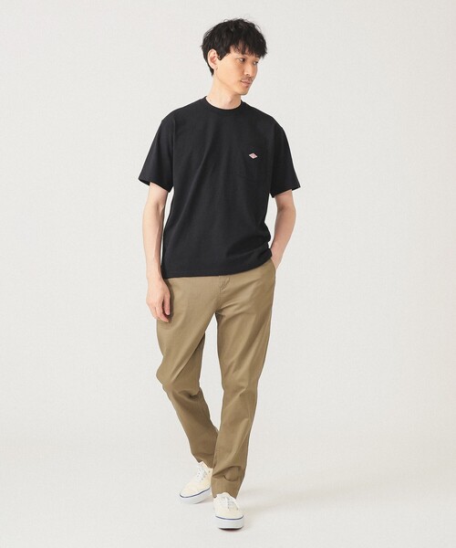 BEAMS（ビームス）の「スリムフィット コットンピケ ストレッチ テーパード パンツ（その他パンツ・メンズ・ブラック系その他3/チャコールグレー/ベージュ/ネイビー・S/M/L/XL）」の8枚目の写真