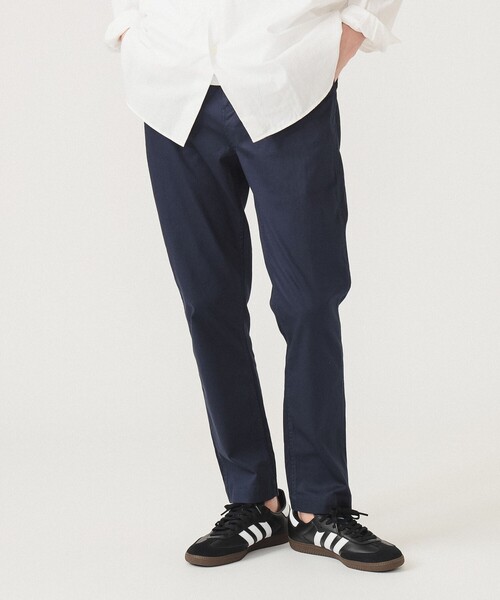 BEAMS（ビームス）の「スリムフィット コットンピケ ストレッチ テーパード パンツ（その他パンツ・メンズ・ブラック系その他3/チャコールグレー/ベージュ/ネイビー・S/M/L/XL）」の16枚目の写真