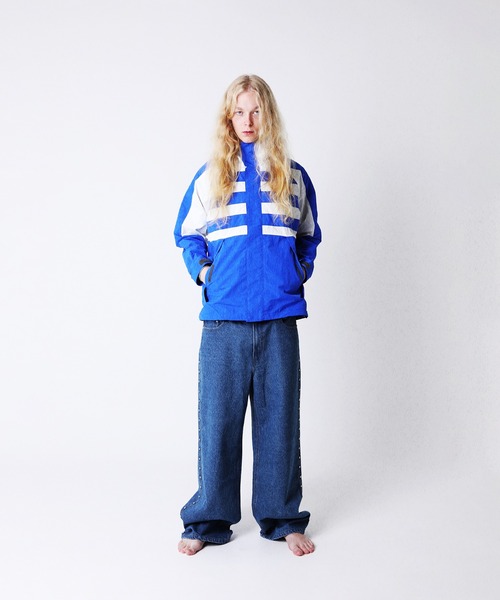 SUPER BAGGY STUDDED PANTS（デニムパンツ）｜AFB（エーエフビー