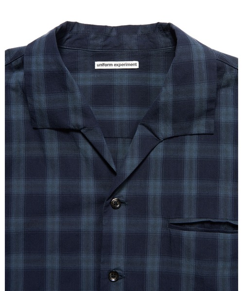 uniform experiment(ユニフォームエクスペリメント)の「S/S ITALIAN COLLAR SHIRT(シャツ/ブラウス・メンズ・ホワイト/A/ライトブルー/B・1/2/3/4)」の12枚目の写真