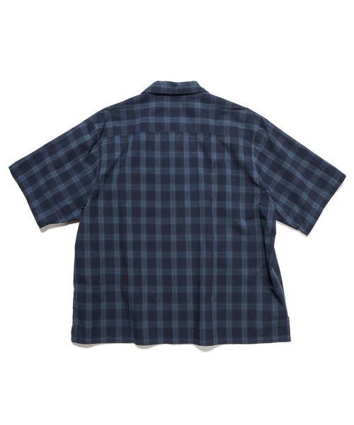 トップス uniform experiment ITALIAN COLLAR SHIRT SOPH. | S/S ITALIAN COLLAR SHIRT(3 LIGHT BLUE):