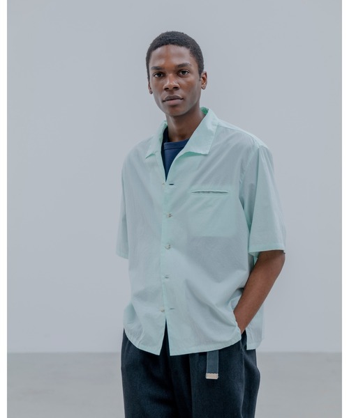 uniform experiment(ユニフォームエクスペリメント)の「S/S ITALIAN COLLAR SHIRT(シャツ/ブラウス・メンズ・ホワイト/A/ライトブルー/B・1/2/3/4)」の7枚目の写真