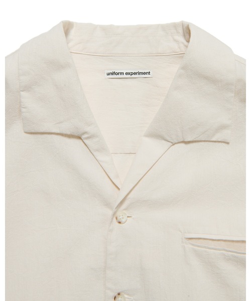 uniform experiment(ユニフォームエクスペリメント)の「S/S ITALIAN COLLAR SHIRT(シャツ/ブラウス・メンズ・ホワイト/A/ライトブルー/B・1/2/3/4)」の10枚目の写真
