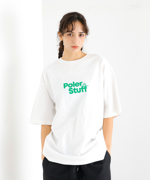 【POLeR/ポーラー】 STUFF RELAX TEE/スタッフロゴ/リラック POLeR/ポーラー】 STUFF RELAX TEE/スタッフロゴ/リラックスT