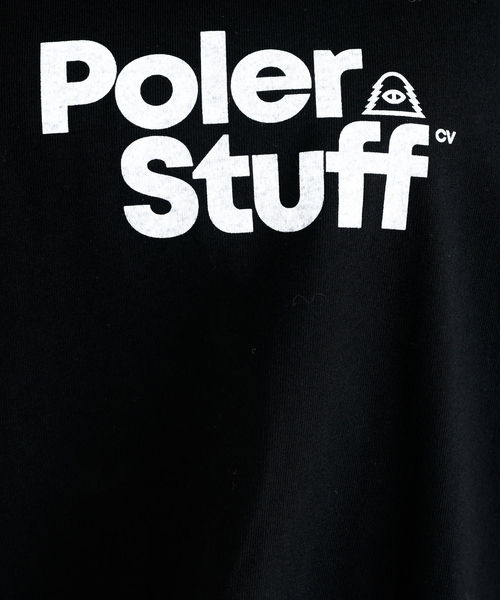 ABAHOUSE(アバハウス)の「【POLeR/ポーラー】 STUFF RELAX TEE/スタッフロゴ/リラックスTシャツ(Tシャツ/カットソー・メンズ・ホワイト/ブラック・M/L/XL)」の18枚目の写真