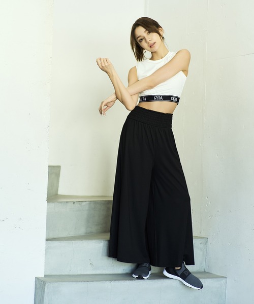 GYDA(ジェイダ)の「GYDA/ジェイダ ガウチョパンツ/水陸両用 404610(その他パンツ・レディース・ホワイト×ブラック/ブラック/マルチ/ホワイト/ブラック×ホワイト/ブラウン・M)」の17枚目の写真