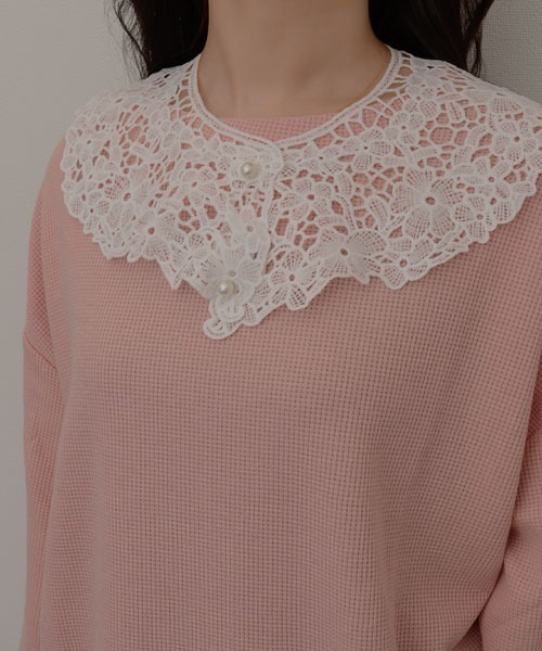 Mayree（メイリー）の「【resonance】フラワー刺繍 レトロデザイン レース つけ襟【マルチウェイ/10パターン展開】（付け襟・レディース・その他4/その他7/その他9/その他6/その他1/その他2/その他3/その他5/その他8/その他10・FREE）」の20枚目の写真
