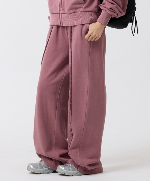 ODD STUDIO（オッドスタジオ）の「【OddStudio】ピグメントバックダメージロゴスウェットパンツ（その他パンツ・レディース・ピンク/ネイビー/チャコールグレー・MEDIUM/LARGE）」の19枚目の写真