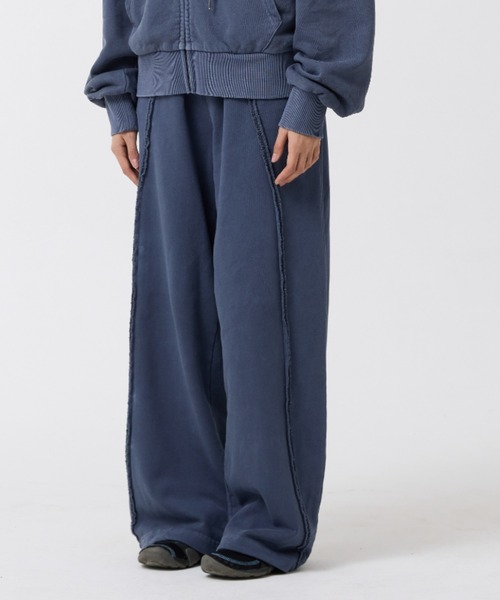 ODD STUDIO（オッドスタジオ）の「【OddStudio】ピグメントバックダメージロゴスウェットパンツ（その他パンツ・レディース・ピンク/ネイビー/チャコールグレー・MEDIUM/LARGE）」の14枚目の写真