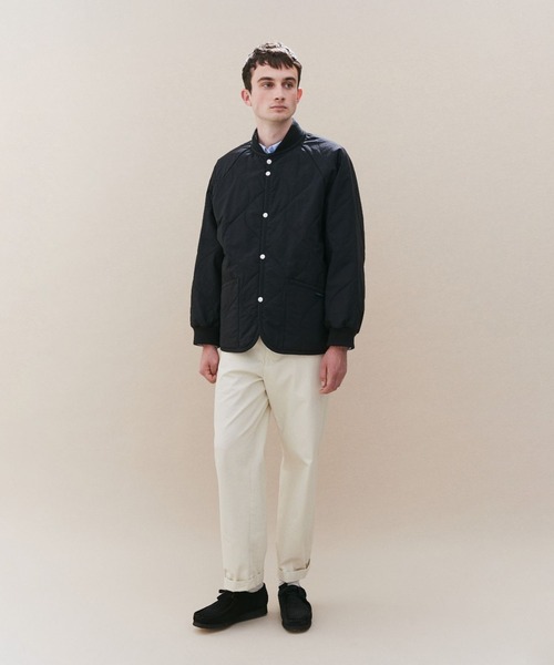 LAVENHAM（ラベンハム）の「Bomber Jacket Mens / ボンバー ジャケット メンズ（その他アウター・メンズ・カーキ/ブラック・L/M/S/XL/XS）」の4枚目の写真
