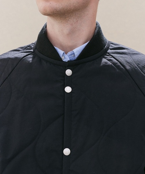 LAVENHAM（ラベンハム）の「Bomber Jacket Mens / ボンバー ジャケット メンズ（その他アウター・メンズ・カーキ/ブラック・L/M/S/XL/XS）」の8枚目の写真