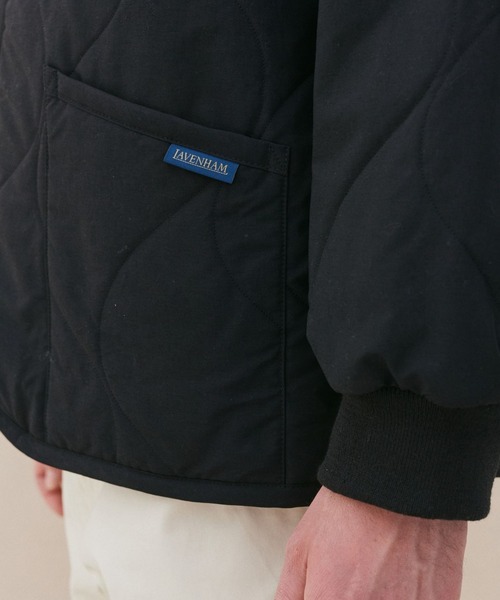 LAVENHAM（ラベンハム）の「Bomber Jacket Mens / ボンバー ジャケット メンズ（その他アウター・メンズ・カーキ/ブラック・L/M/S/XL/XS）」の9枚目の写真