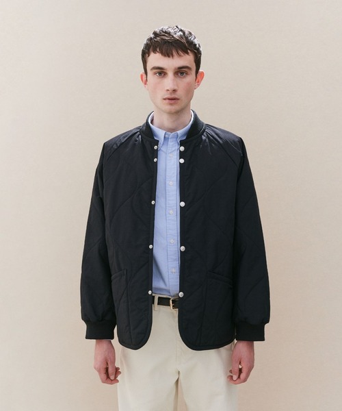 LAVENHAM（ラベンハム）の「Bomber Jacket Mens / ボンバー ジャケット メンズ（その他アウター・メンズ・カーキ/ブラック・L/M/S/XL/XS）」の5枚目の写真
