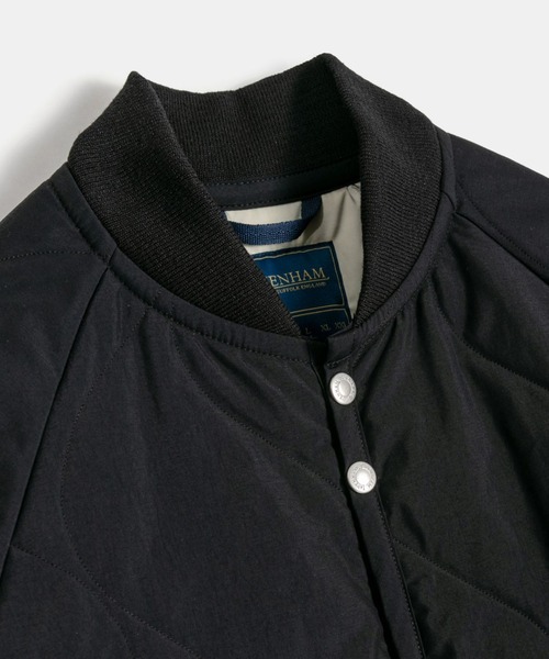 LAVENHAM（ラベンハム）の「Bomber Jacket Mens / ボンバー ジャケット メンズ（その他アウター・メンズ・カーキ/ブラック・L/M/S/XL/XS）」の12枚目の写真