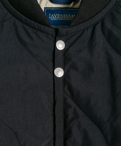 LAVENHAM（ラベンハム）の「Bomber Jacket Mens / ボンバー ジャケット メンズ（その他アウター・メンズ・カーキ/ブラック・L/M/S/XL/XS）」の13枚目の写真