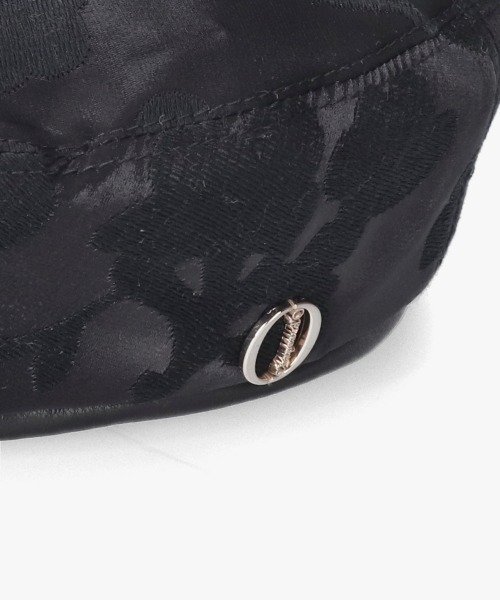 Chapeau d' O(シャポードオー)の「Chapeau d' O EMB Sheer Beret / シャポードオー(ハンチング/ベレー帽・レディース・ブラック/ホワイト/ピンク・M/57.5cm)」の12枚目の写真