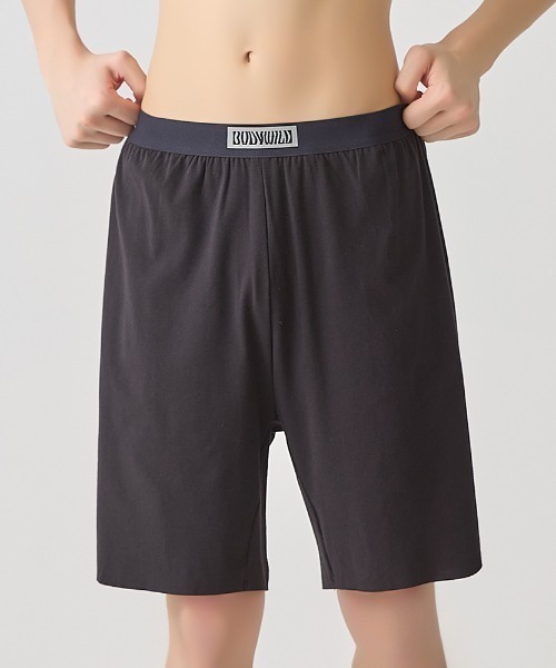 BODY WILD（ボディーワイルド）の「BODY WILD/ボディワイルド フィットトランクス ブリーフ内蔵 まったく新しい未体験パンツ（トランクス・メンズ・ブラック/グリーン系その他/ライトパープル・MEDIUM/LARGE）」の15枚目の写真