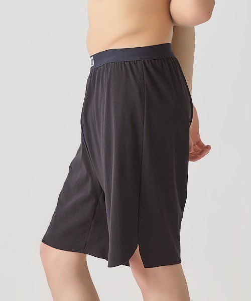 BODY WILD（ボディーワイルド）の「BODY WILD/ボディワイルド フィットトランクス ブリーフ内蔵 まったく新しい未体験パンツ（トランクス・メンズ・ブラック/グリーン系その他/ライトパープル・MEDIUM/LARGE）」の16枚目の写真