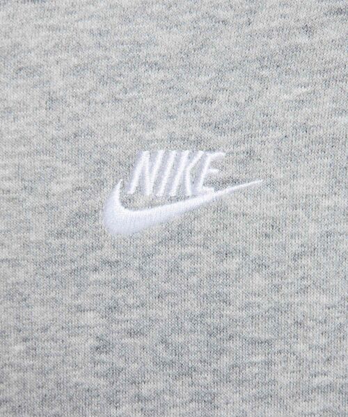 NIKE(ナイキ)の「《セットアップ対応商品》ナイキ クラブ メンズ フルジップ フレンチ テリー パーカー / Nike Club Men's Full-Zip French Terry Hoodie FN3885-063 Dark Grey Heather(パーカー・メンズ・グレー系その他・XS/XL/S/M/L/2XL)」の5枚目の写真