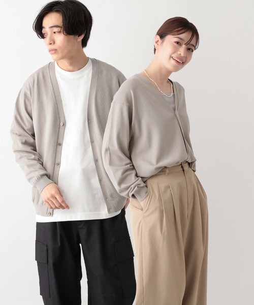 GLOBAL WORK（グローバルワーク）の「メルティライトニット/カーディガン/147155（カーディガン/ボレロ・メンズ・ブルー/グレー/ネイビー/ブラック/ブラウン系その他・X-LARGE/SMALL/LARGE/MEDIUM）」の3枚目の写真